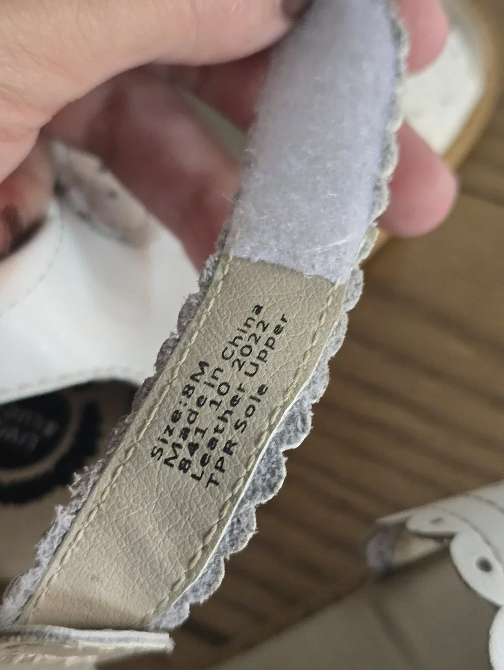 Livie & Luca White Toddlers Sandals 8C